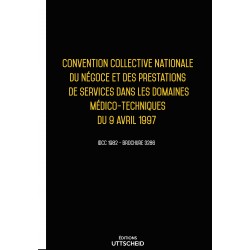 Convention collective nationale Prestations de services dans les domaines médico-techniques - 